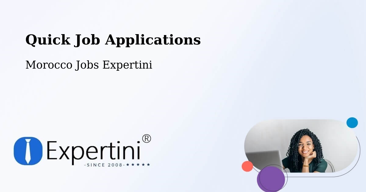 Quick Job Applications - Morocco Jobs Expertini